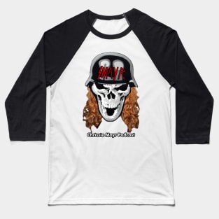 Chrissie Smayr Skull Baseball T-Shirt